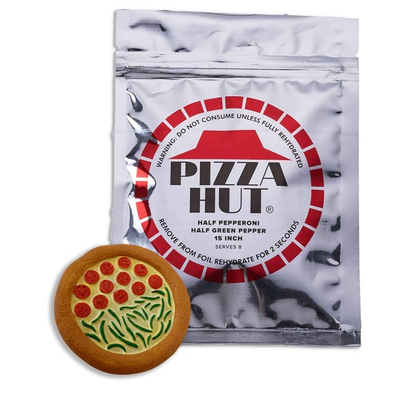 Future Movie Props - Pizza Hut - Silver Packaging Bag - Memorabilia Merchandise