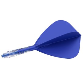 CUESOUL ROST T19 Carbon Integrated Dart Shaft and Flight,Kite Shape,Set of 3