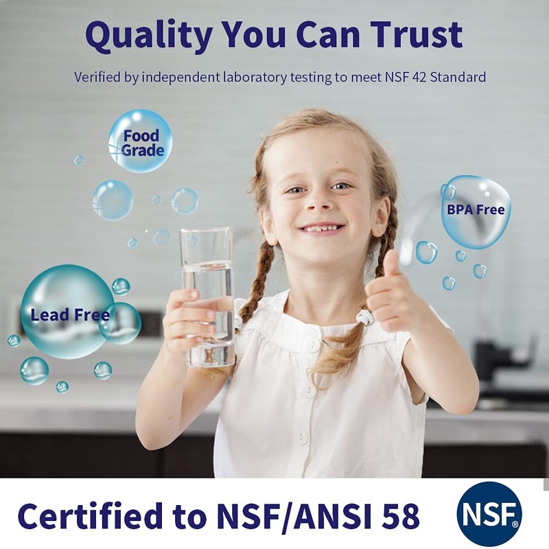 HUINING Reverse Osmosis Membrane Water Filter (50GPD 2PACK)