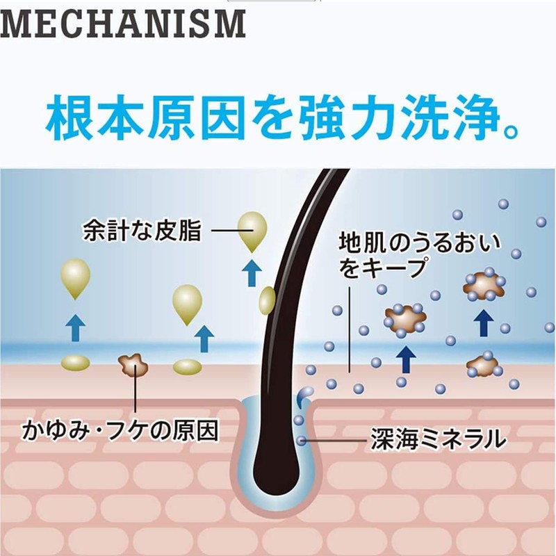 h&s for men シャンプー ポンプ 370mL スカルプEX エイチアンドエス フォーメン