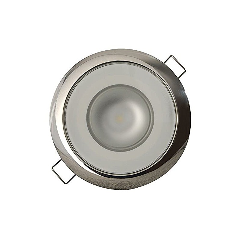 Lumitec Mirage LED Flush Mount Ceiling Down Light - Polished