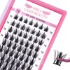 Cluster Eyelashes, Pack of 72 Eyelash Clusters, DIY Eyelash Extensions,