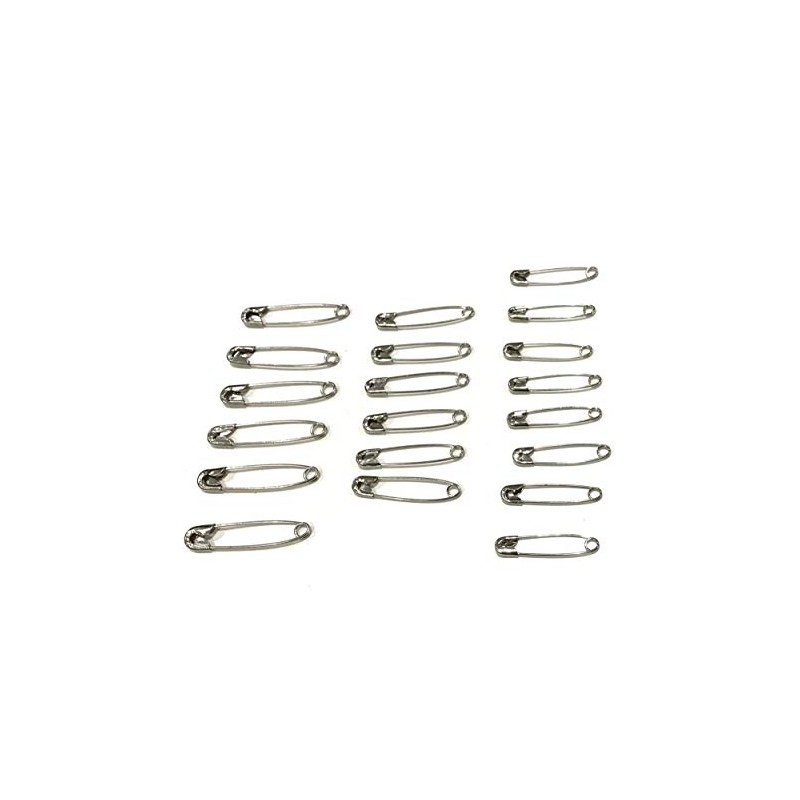 Safety Pins Medium Size Safety Pins Pack of 20 Kraft