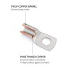 Wirefy Tinned Copper Wire Lugs Kit - Battery Lugs -