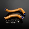 PIT66 Silicone Radiator Coolant Hose Kit,Compatible with 71-88 Chevy Small