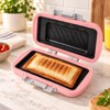 Microwave Sandwich Maker for Quick Meals – Nonstick Double-Sided Press
