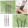 TOVINANNA 6pcs Fine Eyeliner Brush Set for Precise Eye Makeup