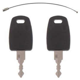 2pcs TSA007 Master Luggage Keys – Compatible with TSA 007 Locks for Suitcase, Travel Bag, Password Combination Lock – Universal Customs Lock Replacement Keys
