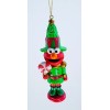 Sesame Street Elmo Christmas Tree Ornament Nutcracker Lollipop Holiday Gifts