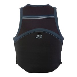 Jetpilot Cause Neoprene Coast Guard Approved Life Jacket PFD-Black – S (Black, X-Small)