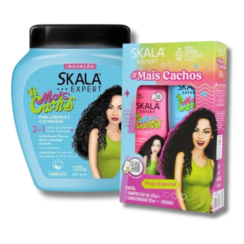 Kit Shampoo Acond Mascarilla maiscachos 2e1 1kg