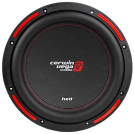 Cerwin-Vega HED Series Subwoofers – 12" DVC Subwoofer (4Ω) - H7124D, High-Energy Subwoofers for Powerful Bass