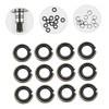 IWOWHERO Socket Wrench Ring Set Impact Wrench Retaining Ring Clip
