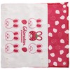 Prememo Chimutan Drool Pad 2-Piece Set, Strawberry, Made in Japan,