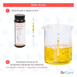 Tiras de Uroanálisis 10 Parámetros | Caja con 100 pzas