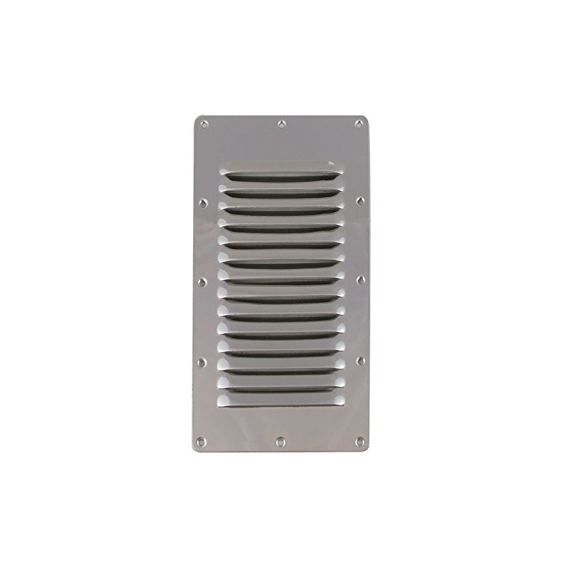 White Water Stamped Louvered Vent (7723SV - 5” x 9”)