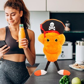 GIANTmicrobes Vitamin C Plush - This Little Guy is the Perfect Remedy! Perfect, Educational Get Well Soon Gift That's Based On the Shape of the Actual Molecule