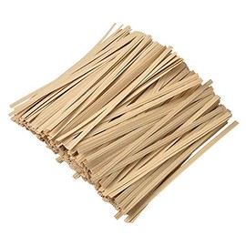 GBSTORE 200 Pcs Kraft Paper Twist Ties, Paper Twist Ties, Bread Twist Ties, Candy Ties for Bags