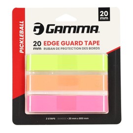 GAMMA Edge Guard Tape – Protect Your Paddle from Scratches & Damage - Durable, Stylish Protection for Performance & Customization - Neon, 20mm 3-Pack