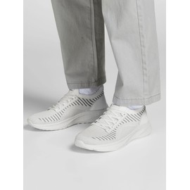JACK & JONES Men's Jfwbaxley Knit Noos Trainers, White
