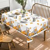 Artoid Mode Maple Leaves Pumpkins Gnome Autumn Table Cloth, Rectangular