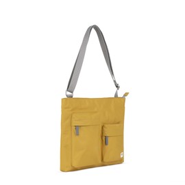 ROKA London Moorgate Laptop Crossbody Bag (Corn)