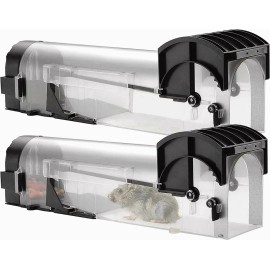 Trampas Para Ratas Ratones Efectivas Automática 2pcs