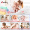 Orighty Muslin Baby Washcloths Pack of 6 - Soft Face