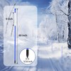 Growsun Driveway Marker 5ft Blue Fiberglass 5/16 inch Dia Snow