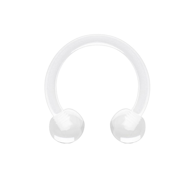 beyoutifulthings Horseshoe Piercing Acrylic Universal Piercing Nipple Nose Septum Ear