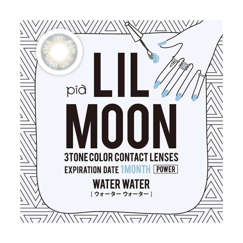 LILMOON 1MONTH Tea View Waterwater -3.25, 1 Box