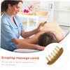 Baluue 1pc Guasha Massage Comb Scalp Wide Teeth for Relaxation