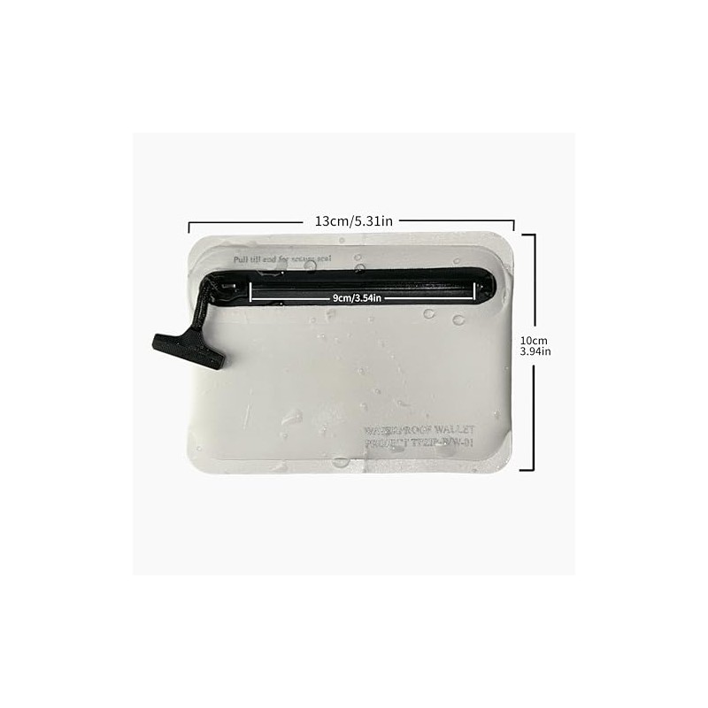 CHERRY CHICK Heavy Duty Airtight Wallet Submersible Waterproof Wallet Protection