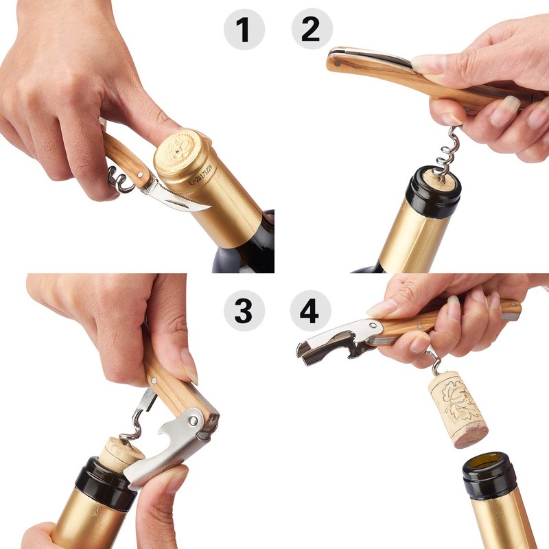 LAGUIOLE - Sommelier Corkscrew, Capsule Cutter and Bottle Opener -