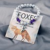 Fox Bracelet Fox Lover Gift Fox Jewelry Fox Bead Bracelet