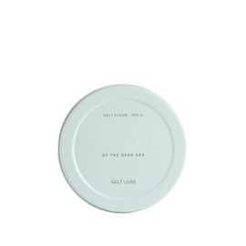 SOULT Salt Lore Body Scrub I Dead Sea Salt I Natural Oils and Shea Butter I Refreshing and Revitalising I Luxury Exfoliating I 350 g