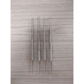 Approach Juego De 4 Cucharillas Dobles Para Pedicure