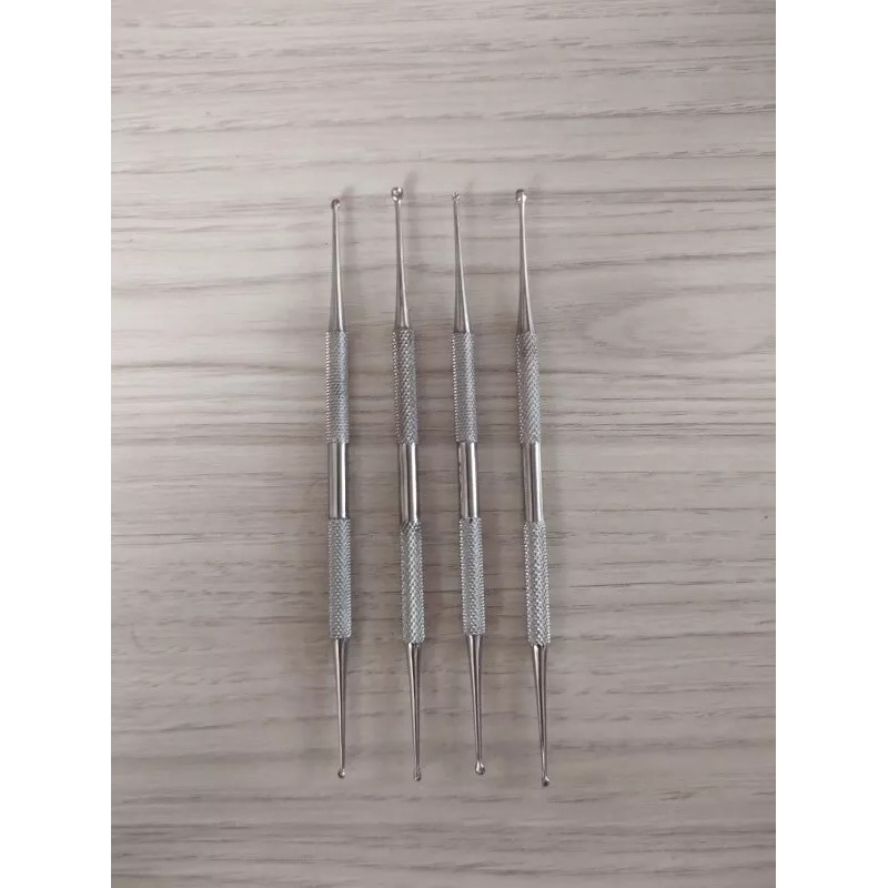 Approach Juego De 4 Cucharillas Dobles Para Pedicure