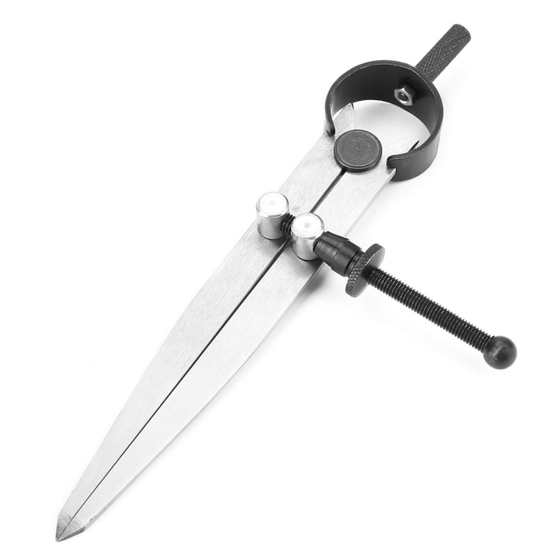 Yosoo Health Gear Leather Compass, Leather Divider 100 mm Spring