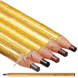 UNYOKE Eyebrow Pencil, Eyebrow Pencil (Drawstring Type), Waterproof, Long Lasting, Sweat Resistant, 4 Colors! Easy Coloring, Practical Eyebrow Pencil for Beginners, Smud-proof Eyebrow Pencil