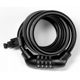 ULAC (yu-rakku) Zen Master Eco cable bike Coil Lock 10 mm X 180 cm