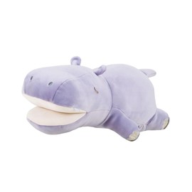 Libuha 68843-71 Premium Nemu Nemu Animals Hippo (Total Length: Approx. 4.3 inches (11 cm)) Fluffy and Sticky