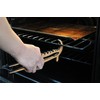 Crocodile Toaster Tongs and Oven Rack Pull, Solid Cherry Wood