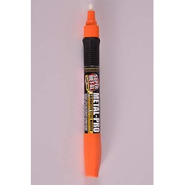 Super Met-Al Metal-Pro Galvanized Steel Marker (Orange) - 12 PACK