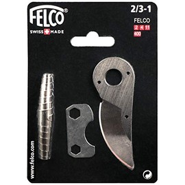Felco Hand Pruner Replacement Kit (2/3-1) - Spare Blade, Spring, & Adjustment Key for Garden Shears & Clippers