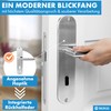 lockzz Door Handle Set Nuremberg, Stainless Steel, Door Fitting for