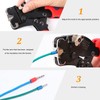 Flytuo Self Adjusting Crimping Tool for Front Loader, 0.08-16mm² for