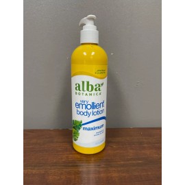 Alba Botanica Very Emollient Body Lotion 12 oz Maximum Scent New