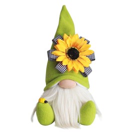 DYHG Sunflower Garden Gnome, Bumble Bee Gnomes Plush Decor,World Bee Day Fall Decor ,Fall Holiday Bee Decorations Ornaments for The Home