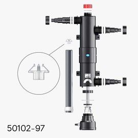 SunSun Replacement Part for CUV Pond Clarifier from 18 W - Fixation II - Fixation of UVC Tube - Replacement for Pre-Clarifier for Pond Filter & Pond Pump, Water Clarifier with UV Lamp for Algae Control